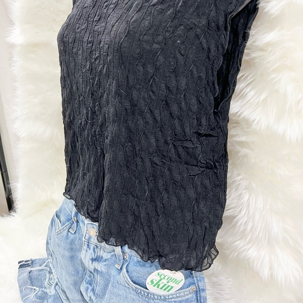 Findmenowthelabel-SecondSkin sleeveless mesh Top-size Large NWT - Picture 5 of 6